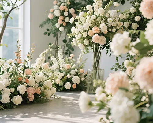 Quali sono le caratteristiche speciali della decorazione di una stanza con fiori artificiali