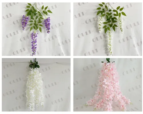 Dove acquistare wisteria artificiale (opzioni economiche, sfuse e arredamento del matrimonio)