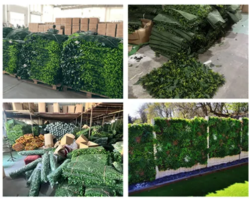 Design della parete dell'immagine del marchio con parete di erba artificiale: migliore vegetazione finta per fondali logo