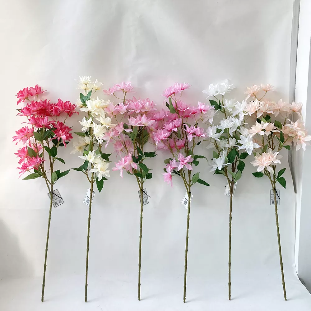 Rami di fiori di ciliegia artificiale