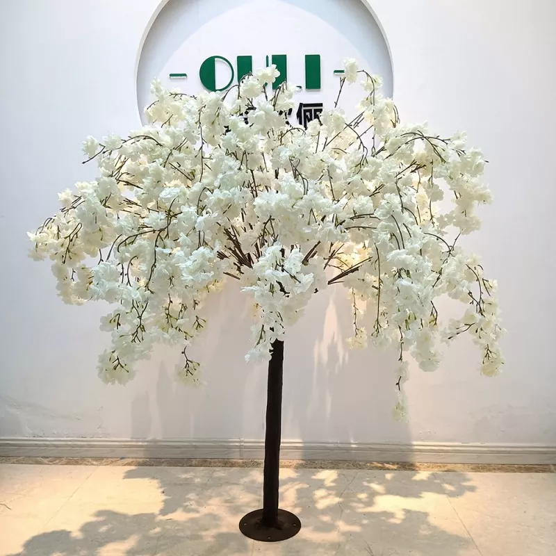 Albero di fiori di ciliegia artificiale