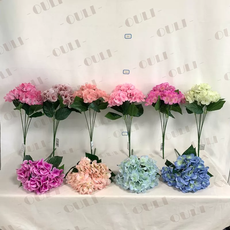 Fiori artificiali del vero tocco di Hydrancea