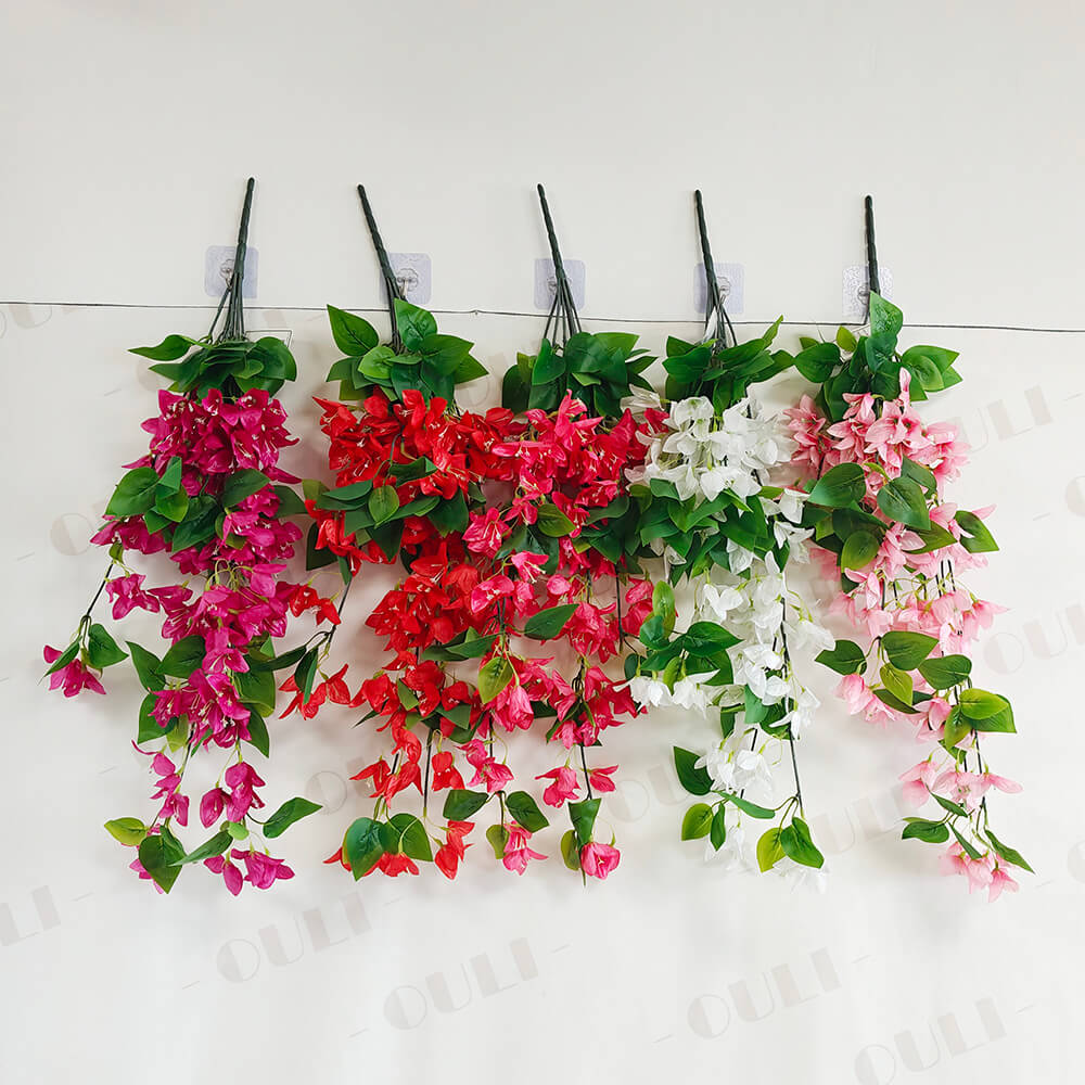 Silk Bougainvillea muro sospeso